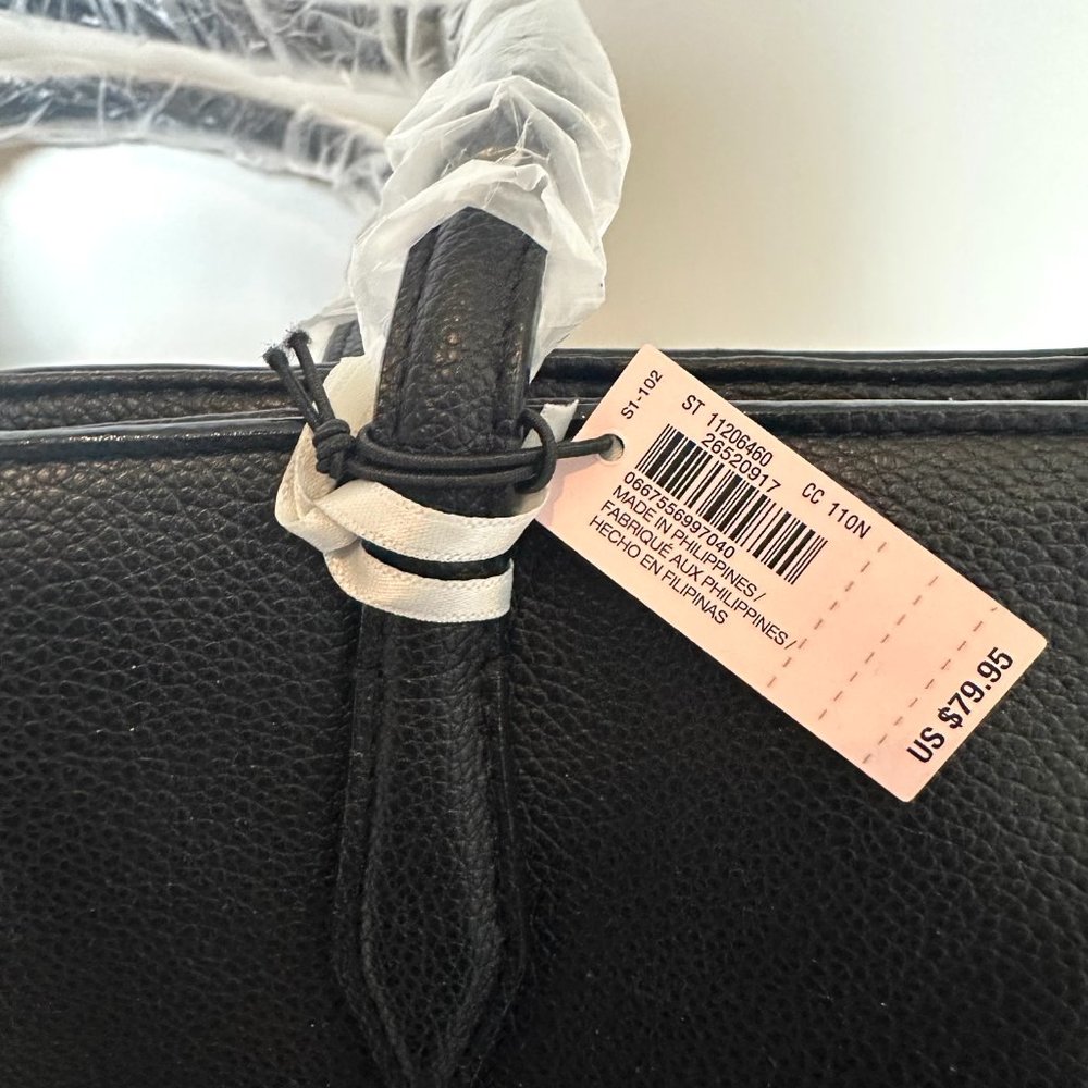 NWT Victoria's Secret Carryall Tote Bag in Croc Colorblock - Picture 14 of 16
